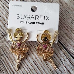 SUGARFIX by BaubleBar ballerina set earrings